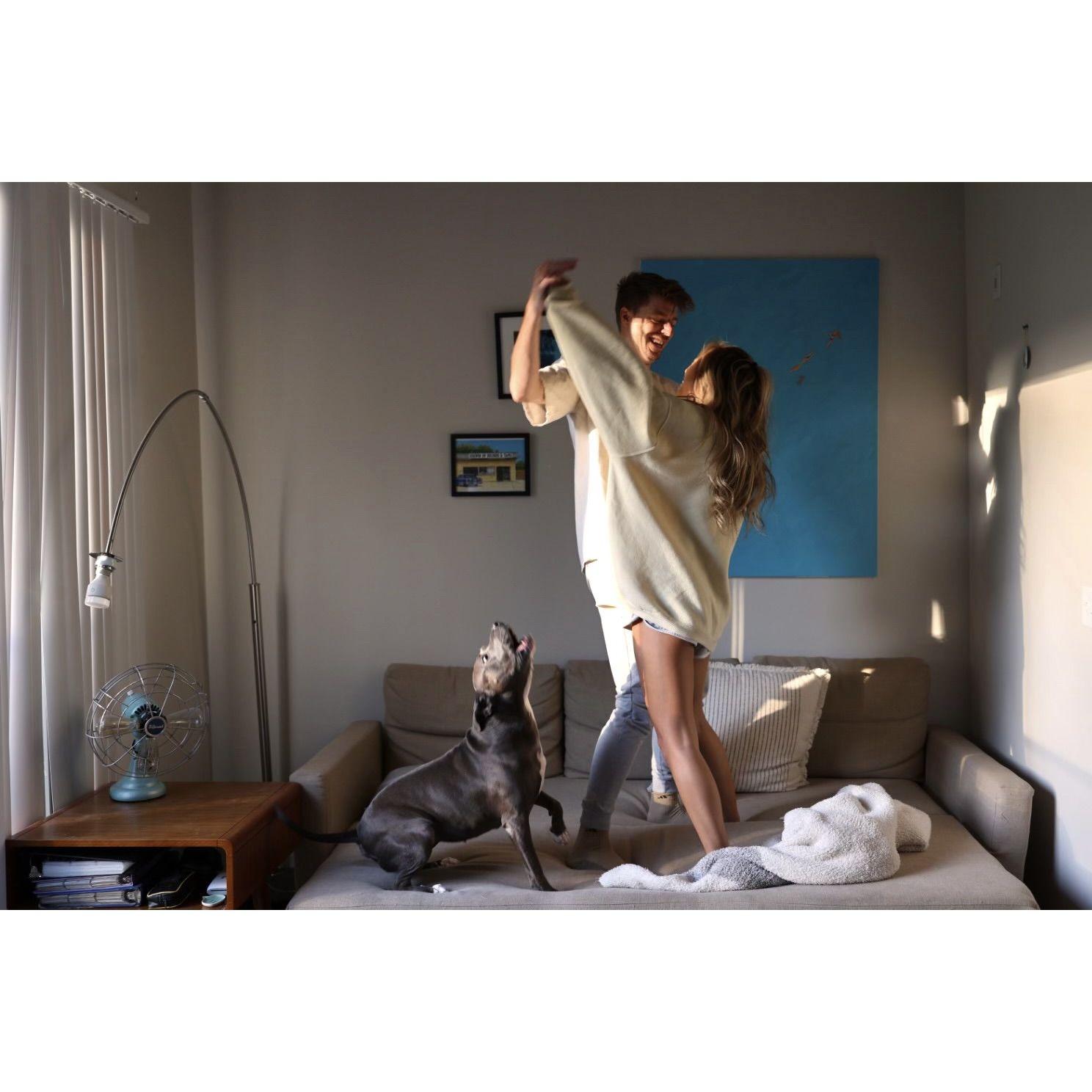 Maya doesn't like when we dance, which is why she is NOT invited to the wedding.