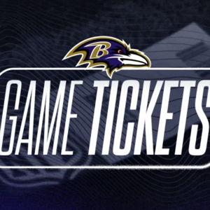 Ravens Football Tickets for 2