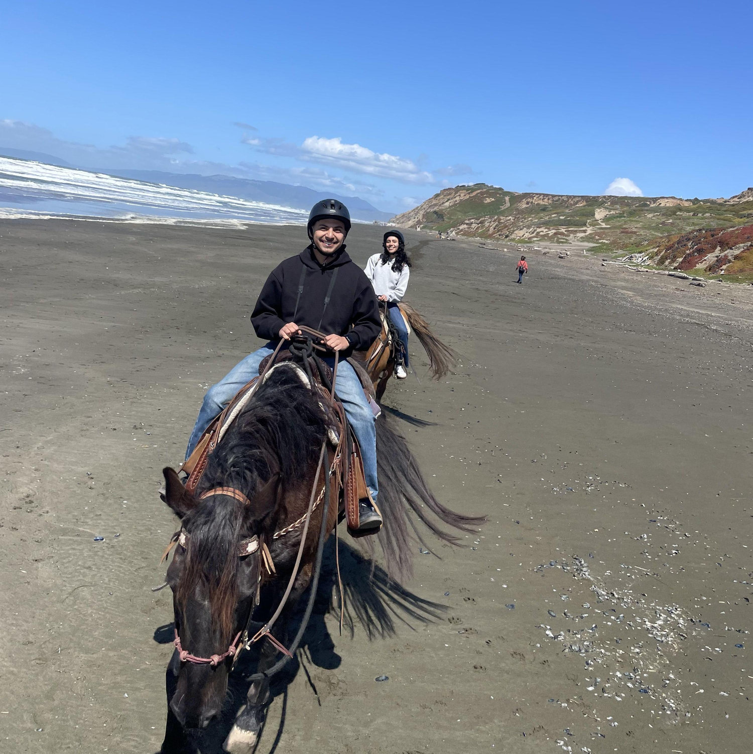 Horseback riding for 5 year anniversary.