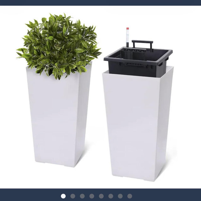 Tall planters set of 2