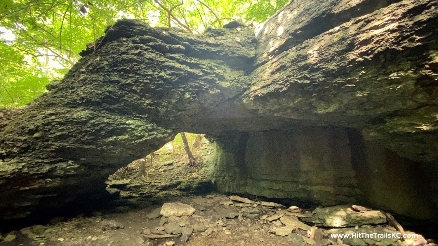 Natural Bridge on Nature Trail