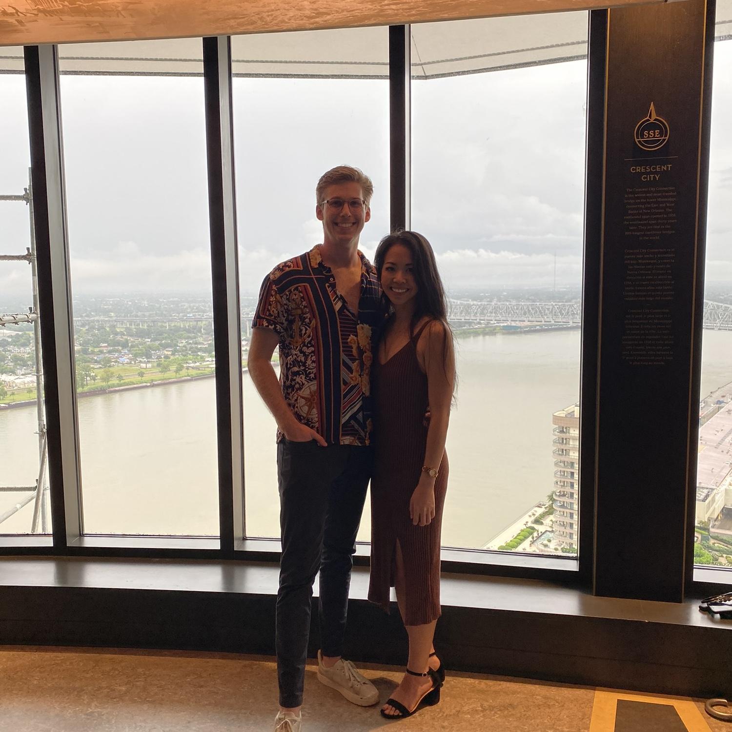 our first photo together!