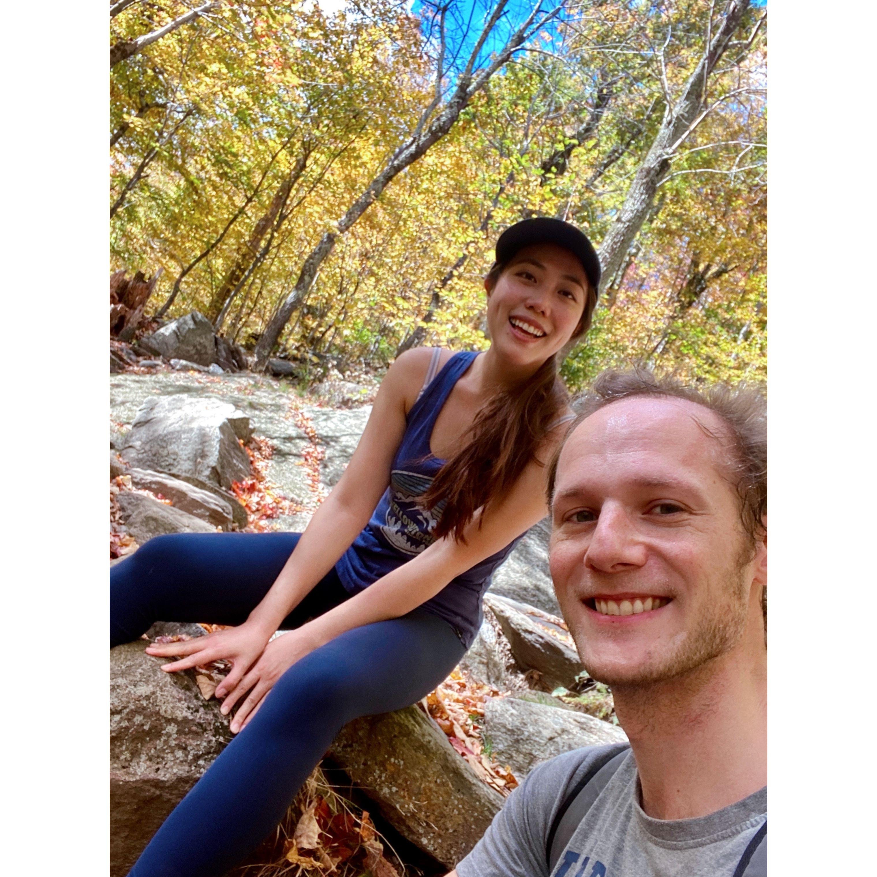 Hiking in the White Mountain