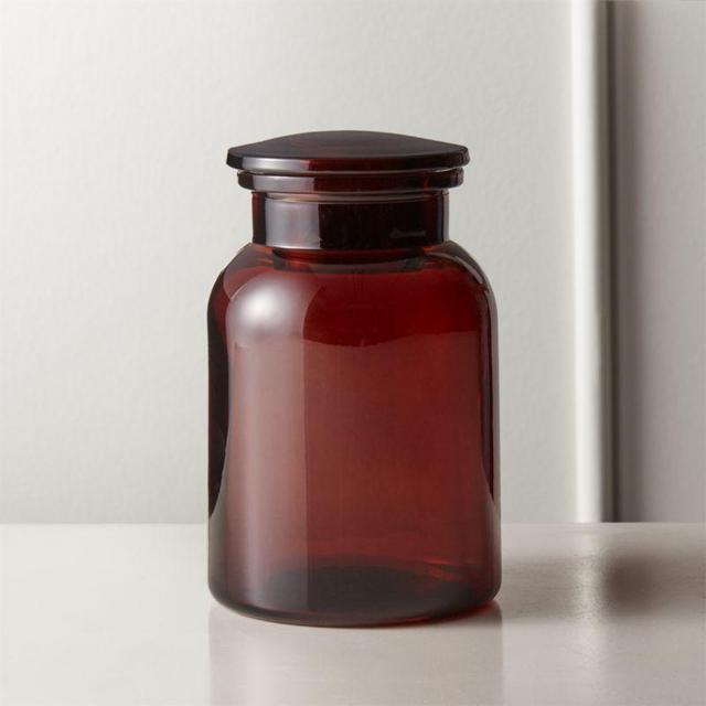 Almanzo Amber Canister Small