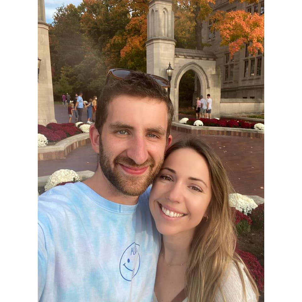 Ben's first visit to Bloomington and the day we said "I love you".