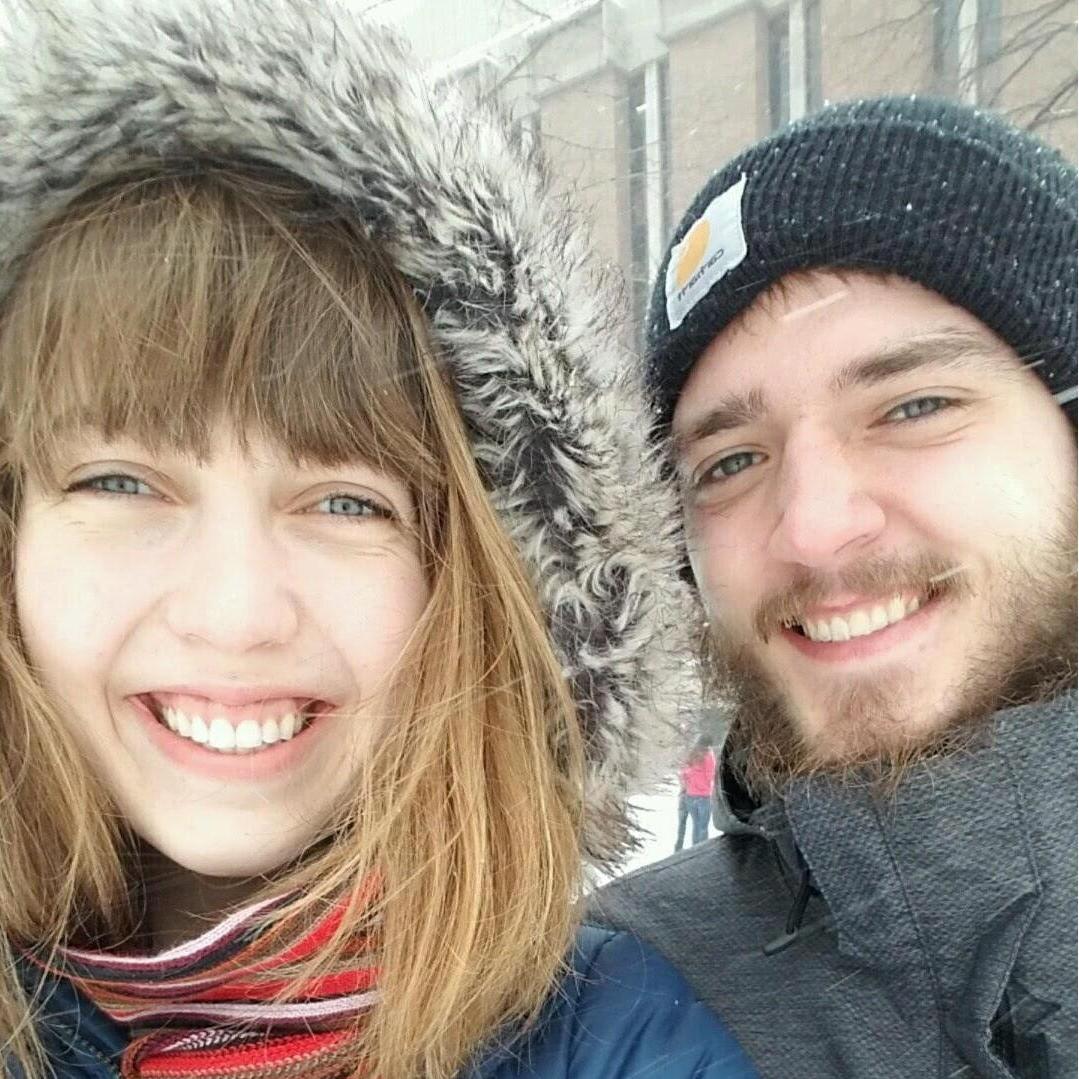 Celebrating Winter Carnival, 2 years after we initially met