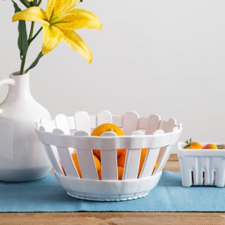 Picket Fence Woven Bowl