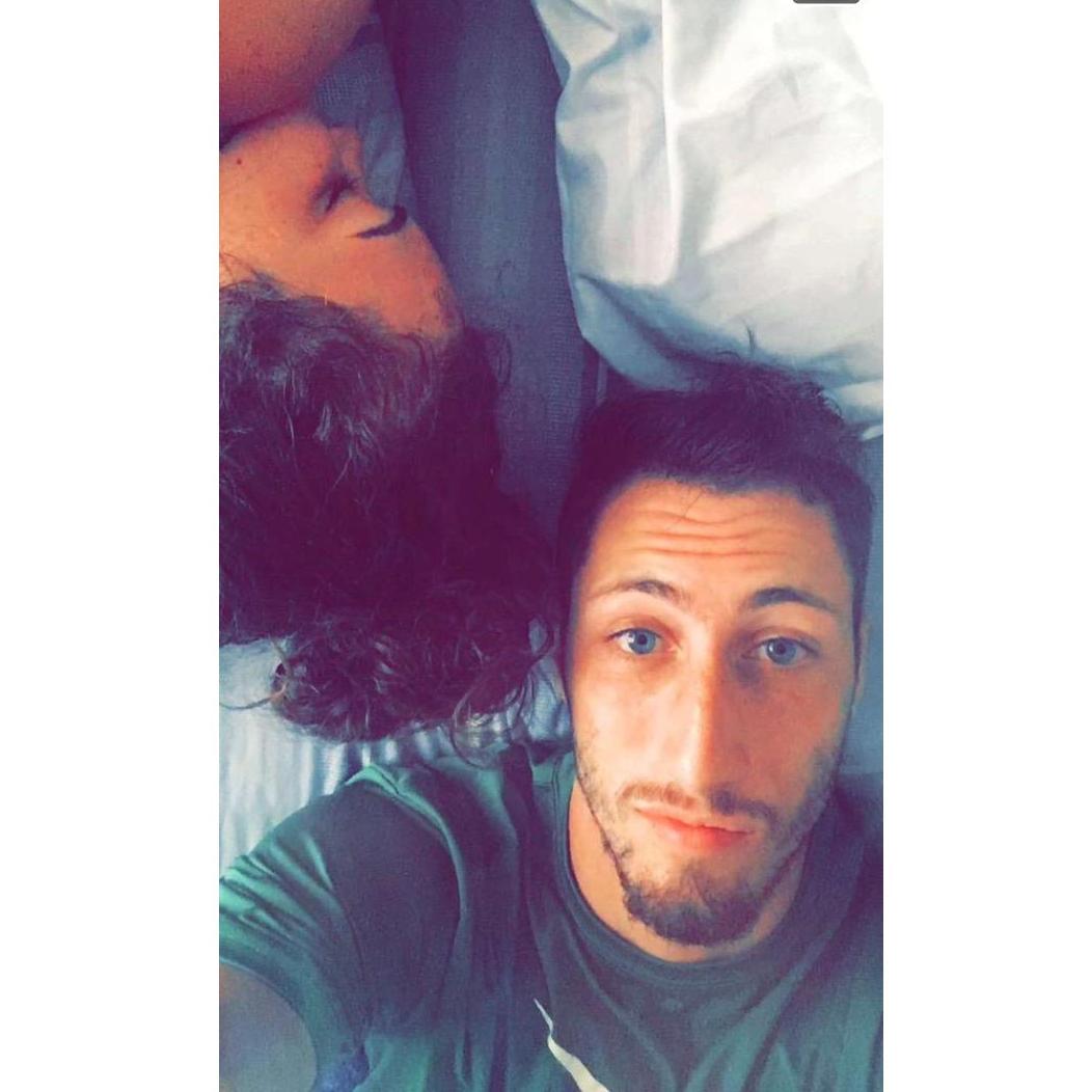 This has been my background photo since he took it on my first weekend at his school