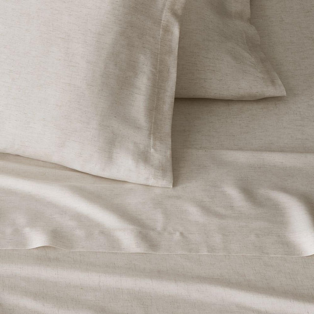 Silky TENCEL Sheet Set, Queen, Natural Fleck