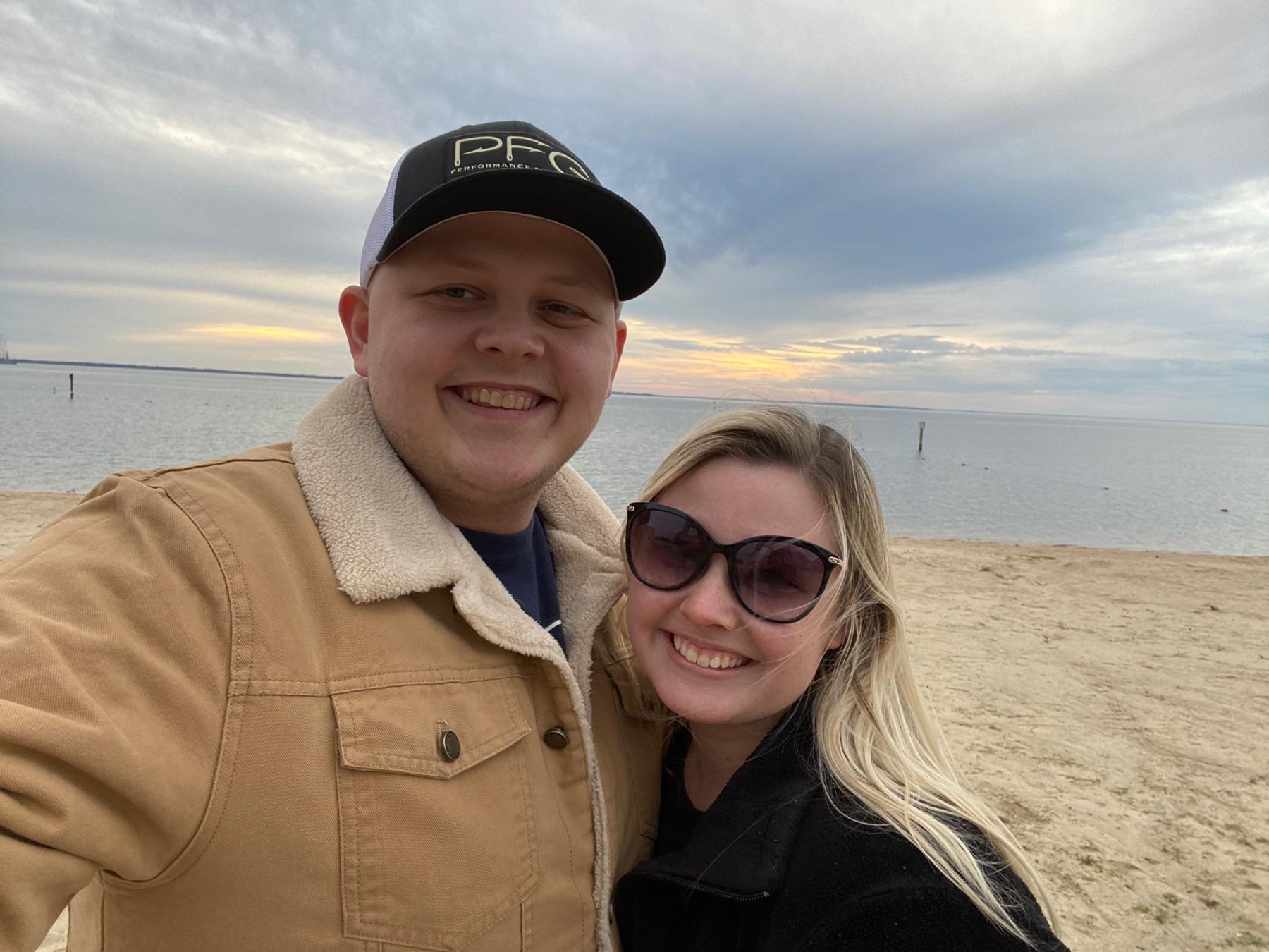 Our first photo! Little secret, I asked him if he would be exclusive first!
