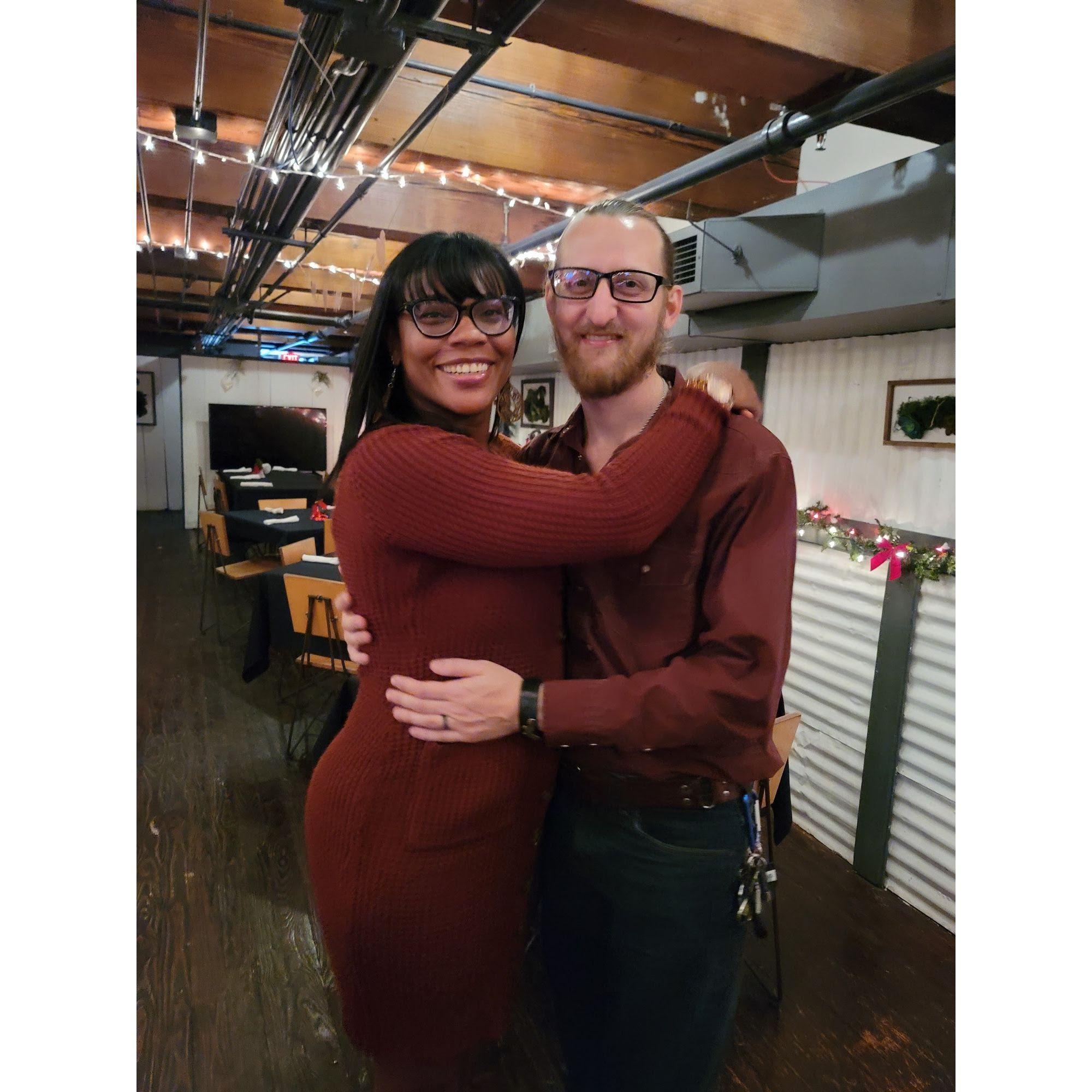 Our engagement party at 311 Kitchen & Cocktails in Dallas, TX