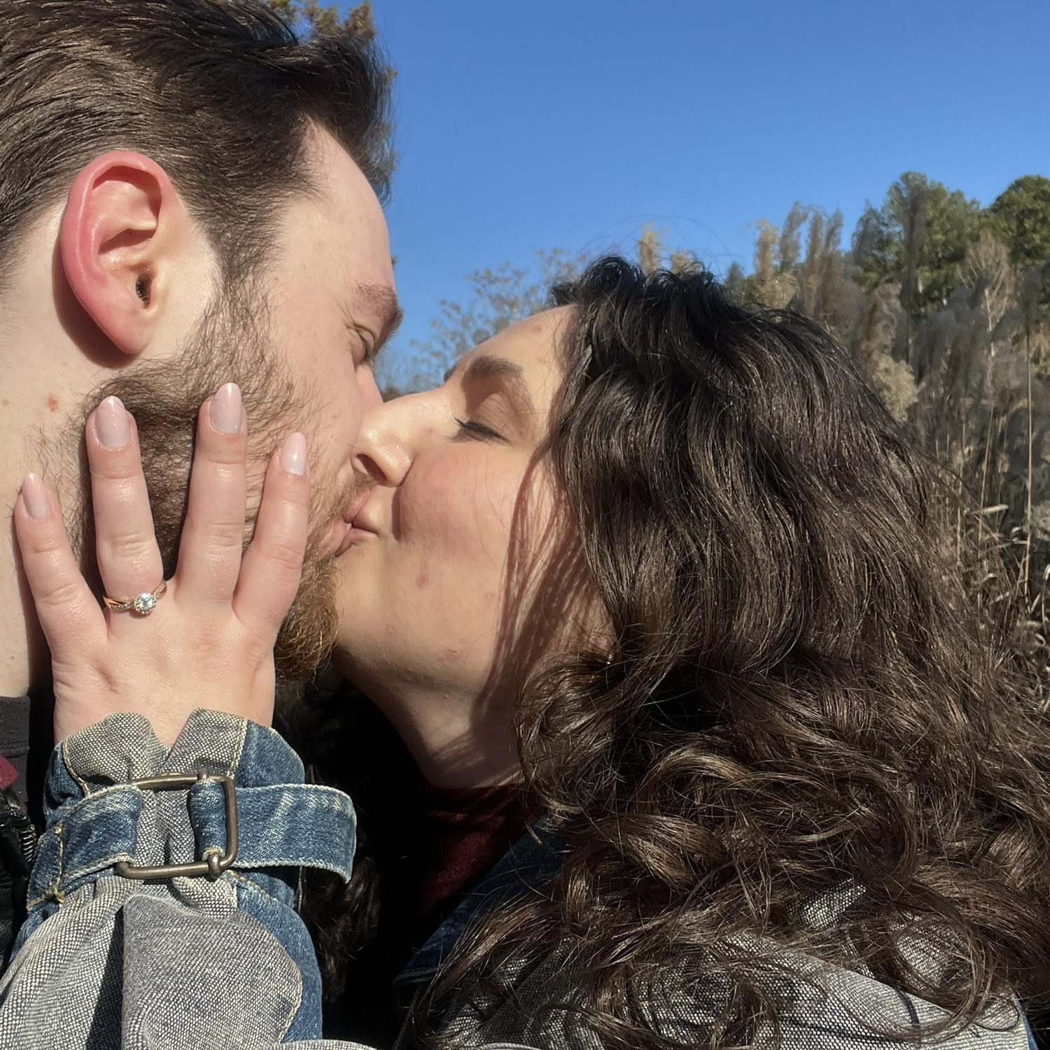 January 2025: Engaged 10 years since our first kiss!