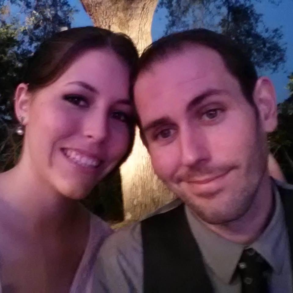 Dark selfie at my sister's wedding.