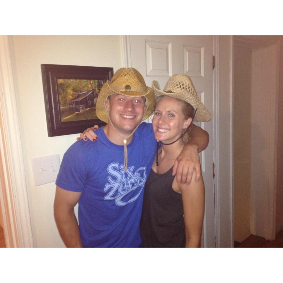 Moving away party before we moved to Texas!