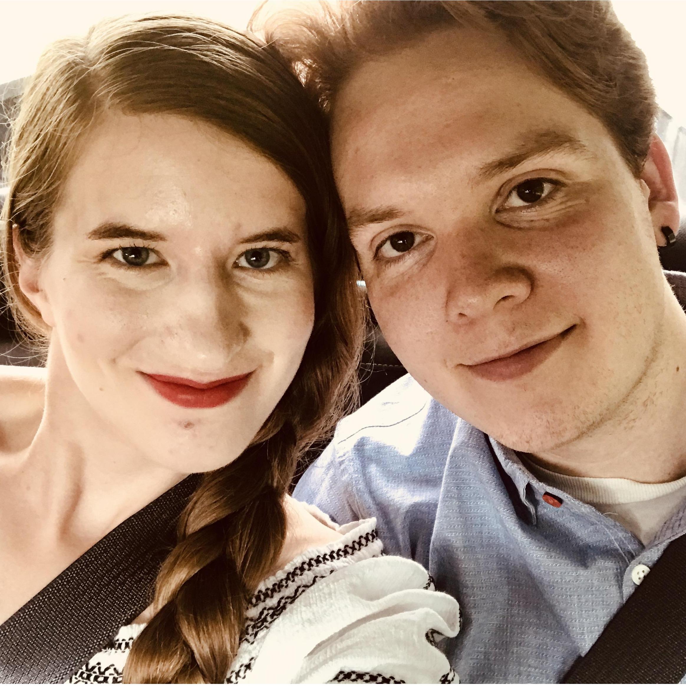 Long drive to a show together