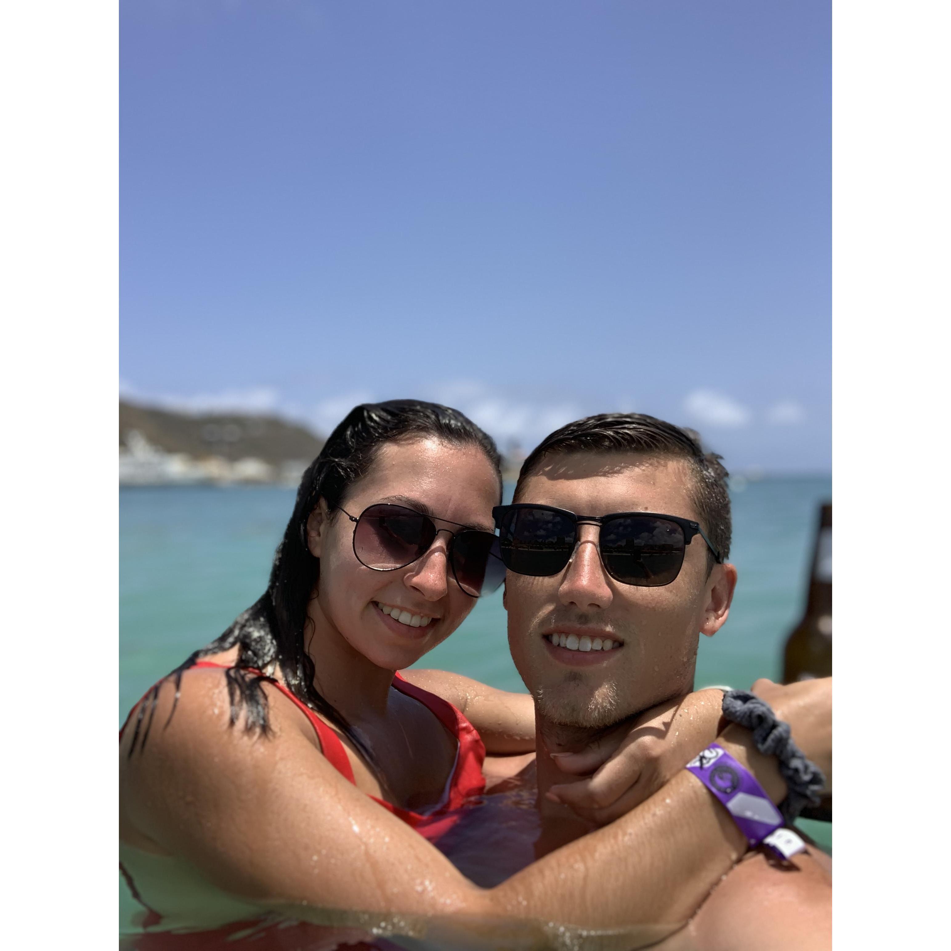 Hanging in the Caribbean!