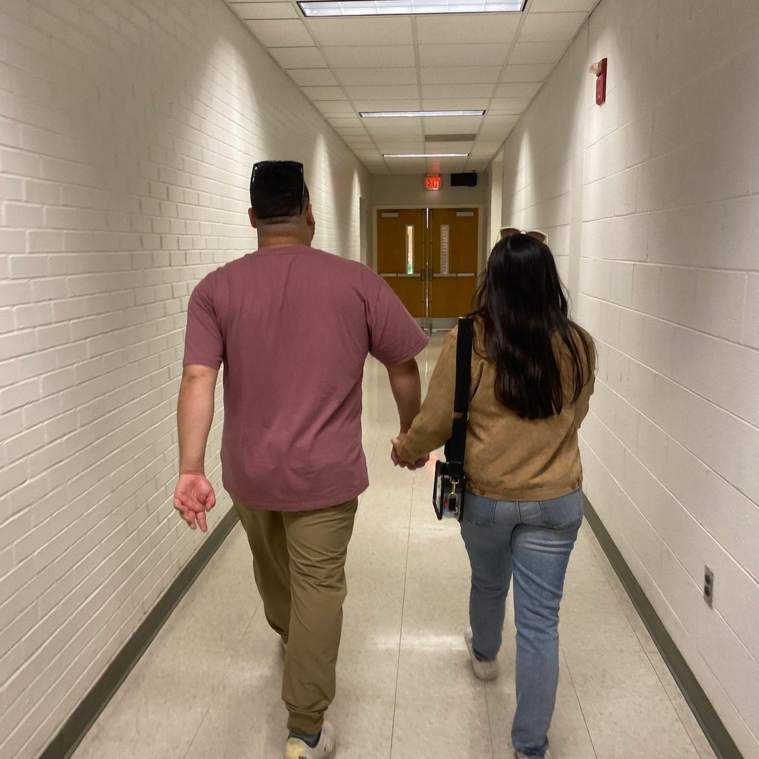 Visiting Elon University, acting like college sweethearts