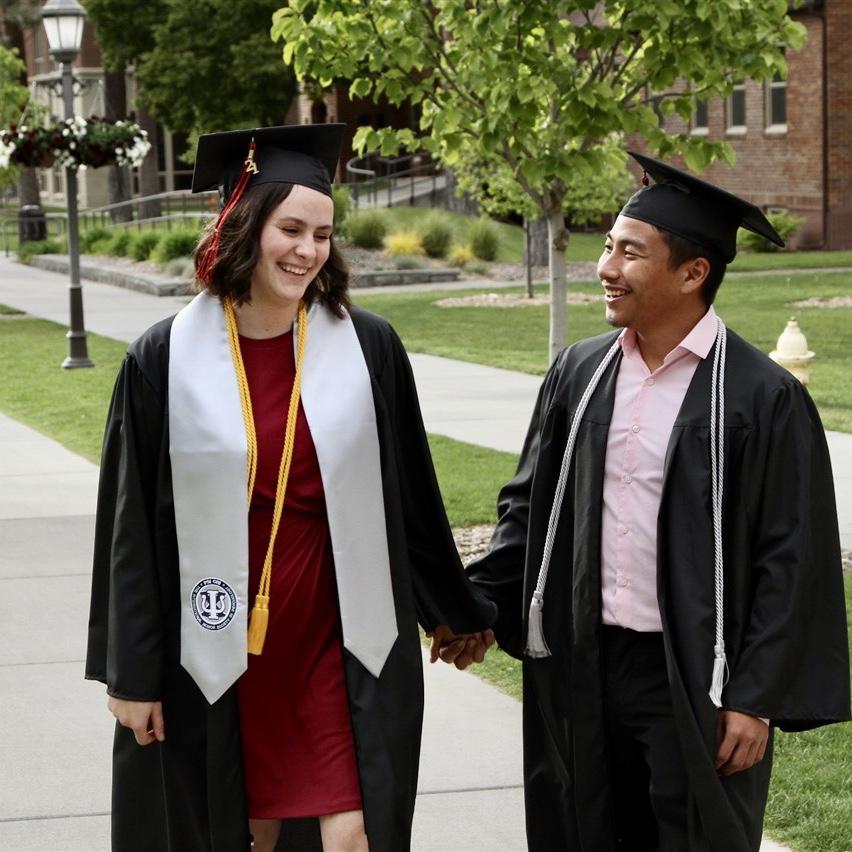 Anthony followed Emily to Spokane, WA in fall 2017 to attend Whitworth University. We graduated in May of 2021!