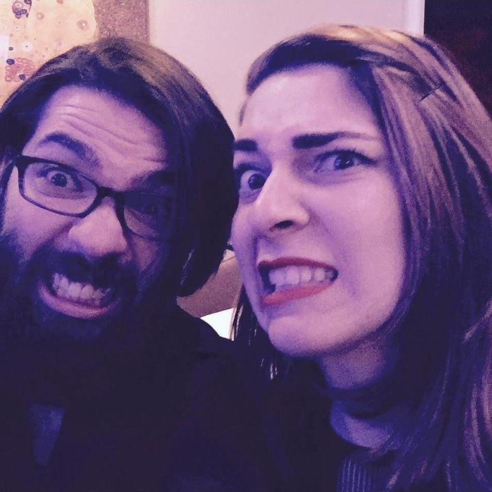 Funny faces at a wedding we barely knew the bride and groom at.
