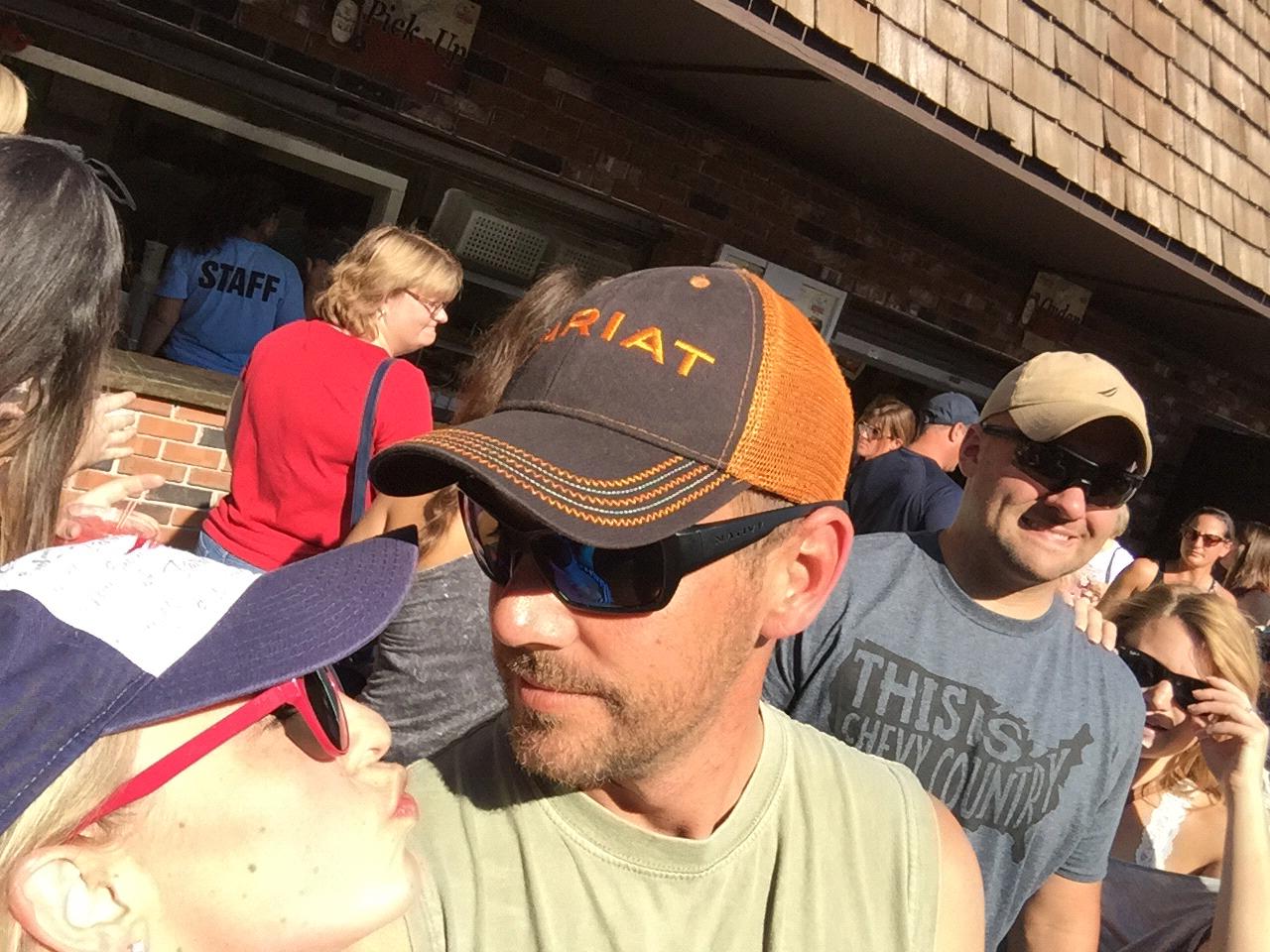 Kissing selfies!  Jeff's favorite!