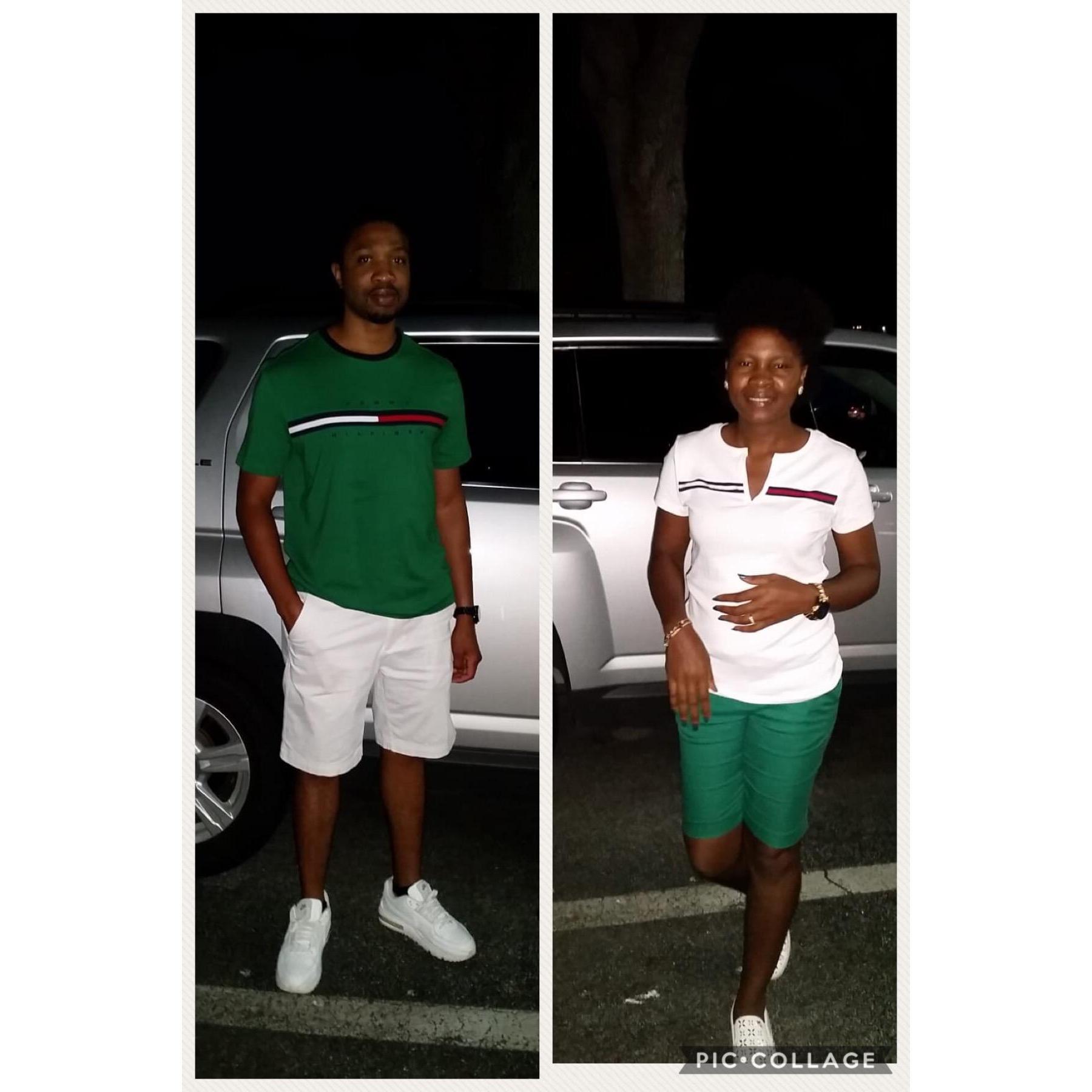 Going to a Nigerian Independent Party. Green White Green