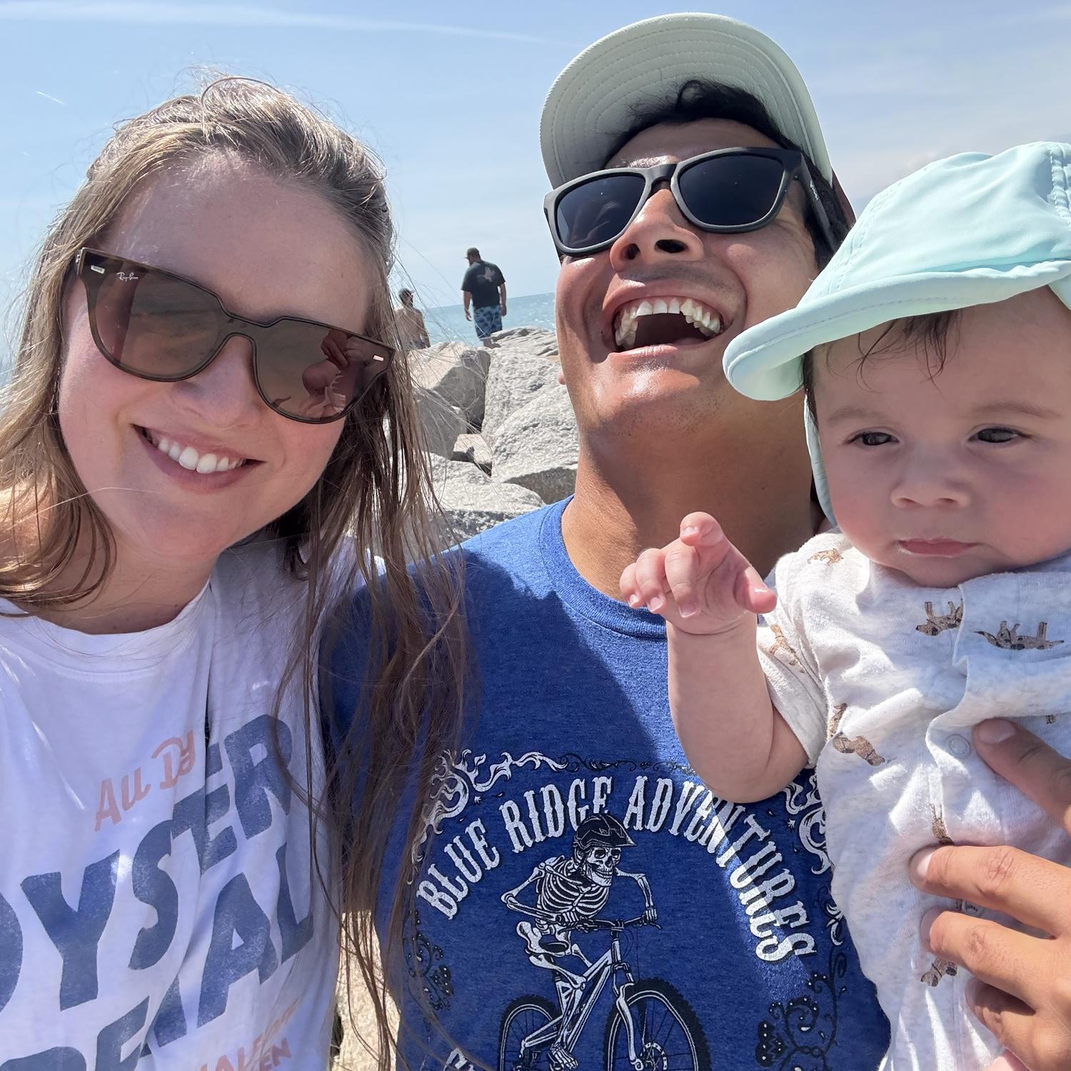Family photo at Fort Fisher!