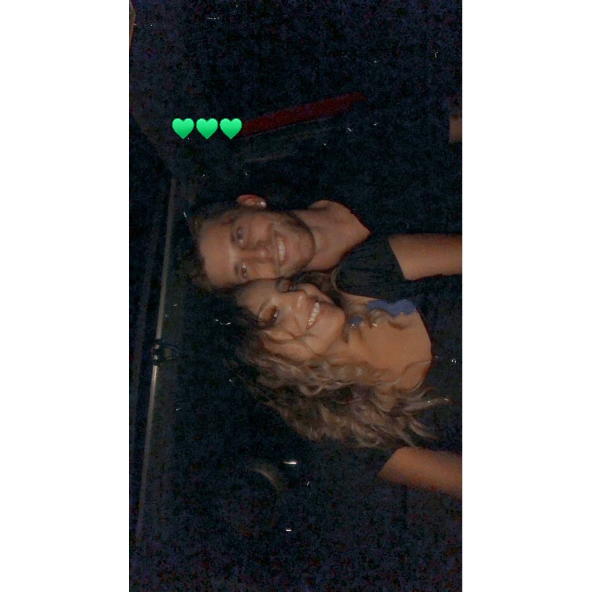 Our first time hanging out