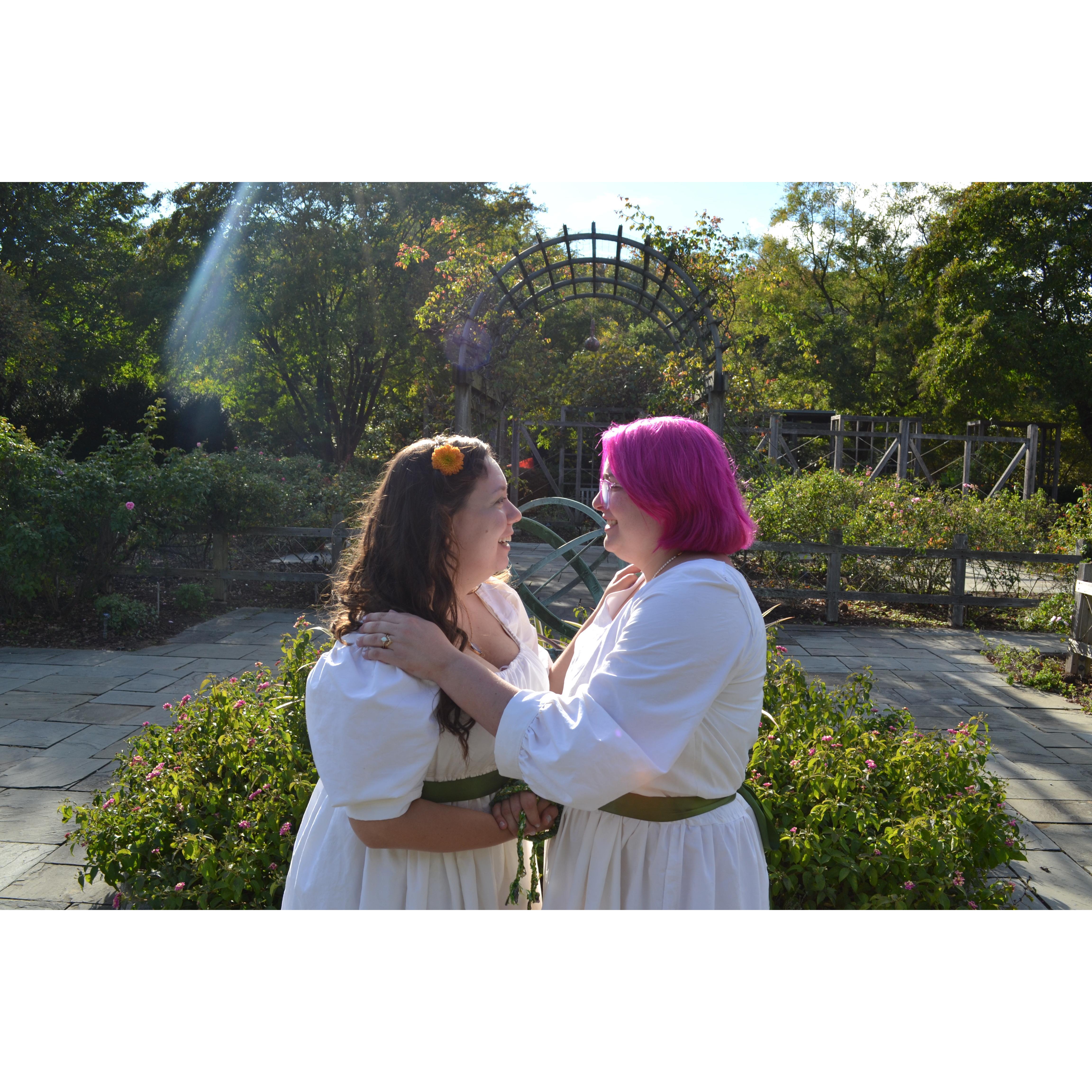 The happy brides!