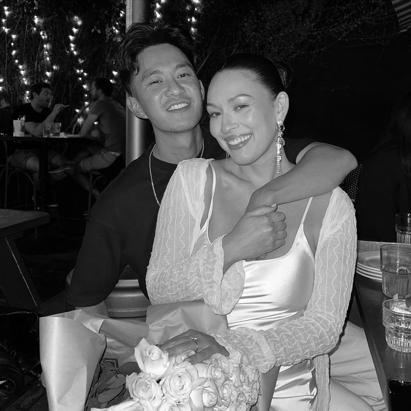 Our engagement party on May 26th at Idle Hour, one of the first places where we would spend time together.