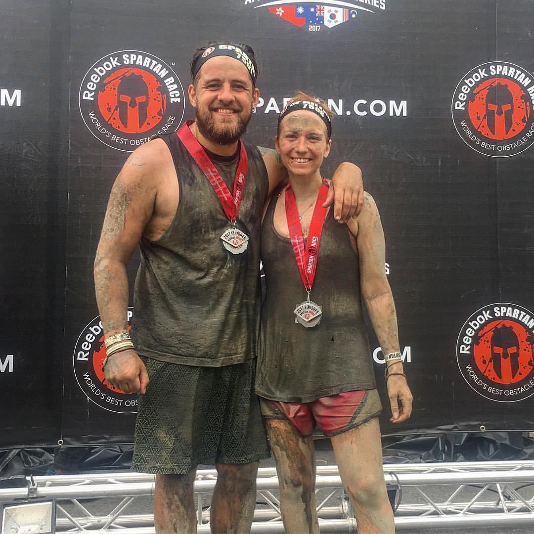 We loved doing our first Spartan race in Taiwan together! Hopefully there'll be more in our future!