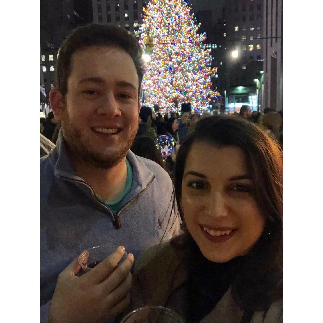 Rockefeller Center at Christmas time, 2019