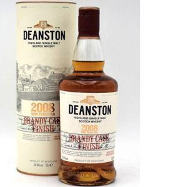 Deanston 'Brandy Cask' 9 Year Single Malt Scotch (2008 Release)