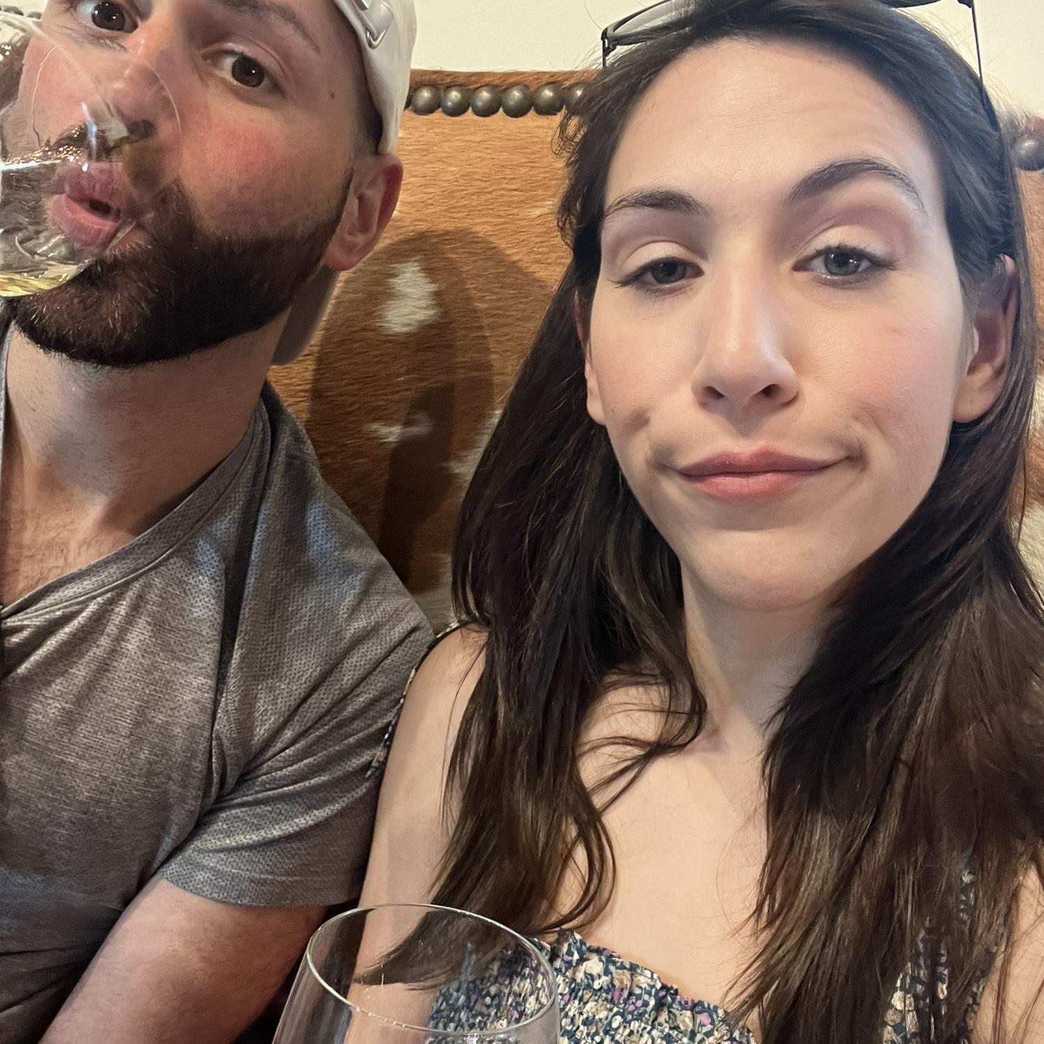 Revisiting Fredericksburg, where we went on our first weekend away together!
