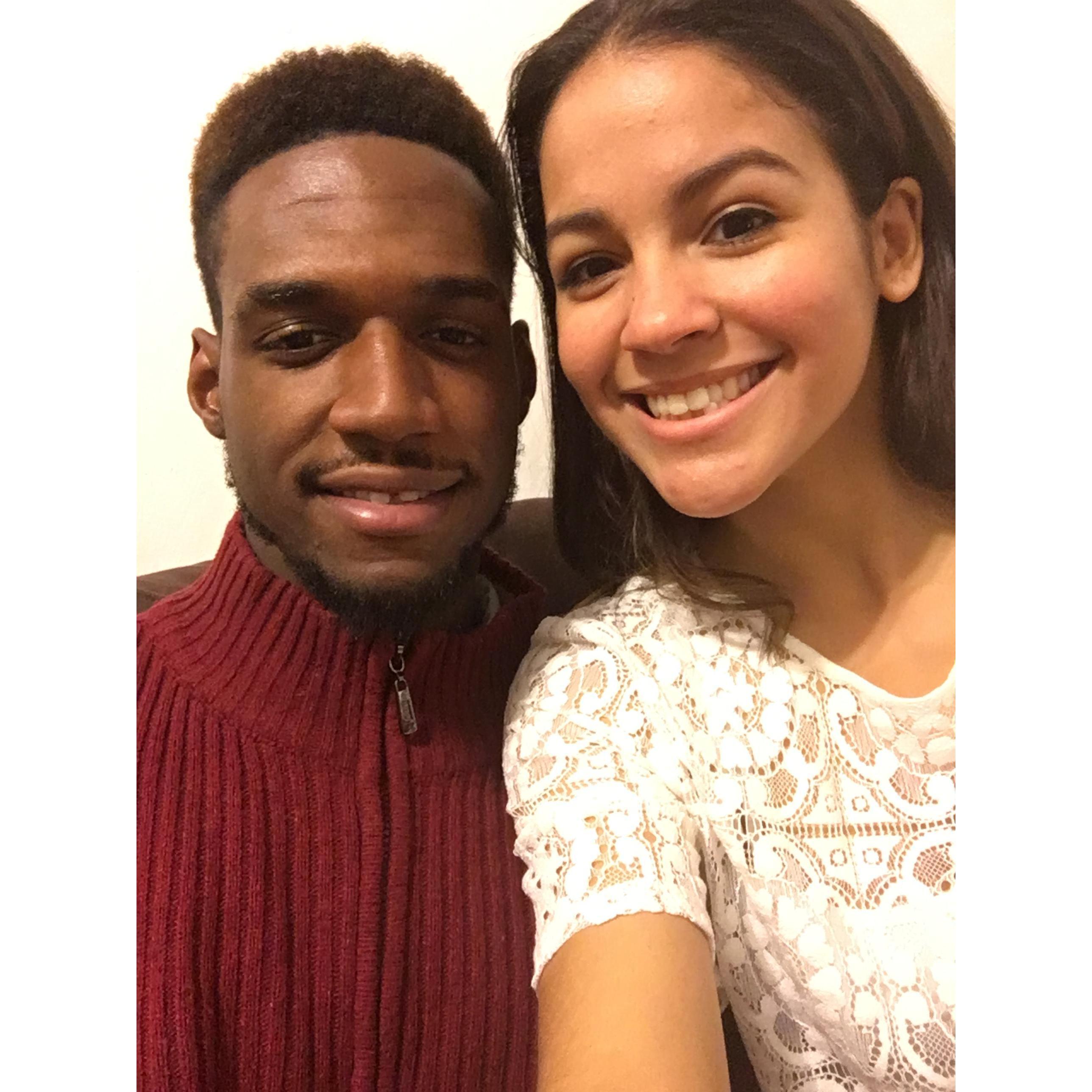 Celebrating our FIRST Thanksgiving together.