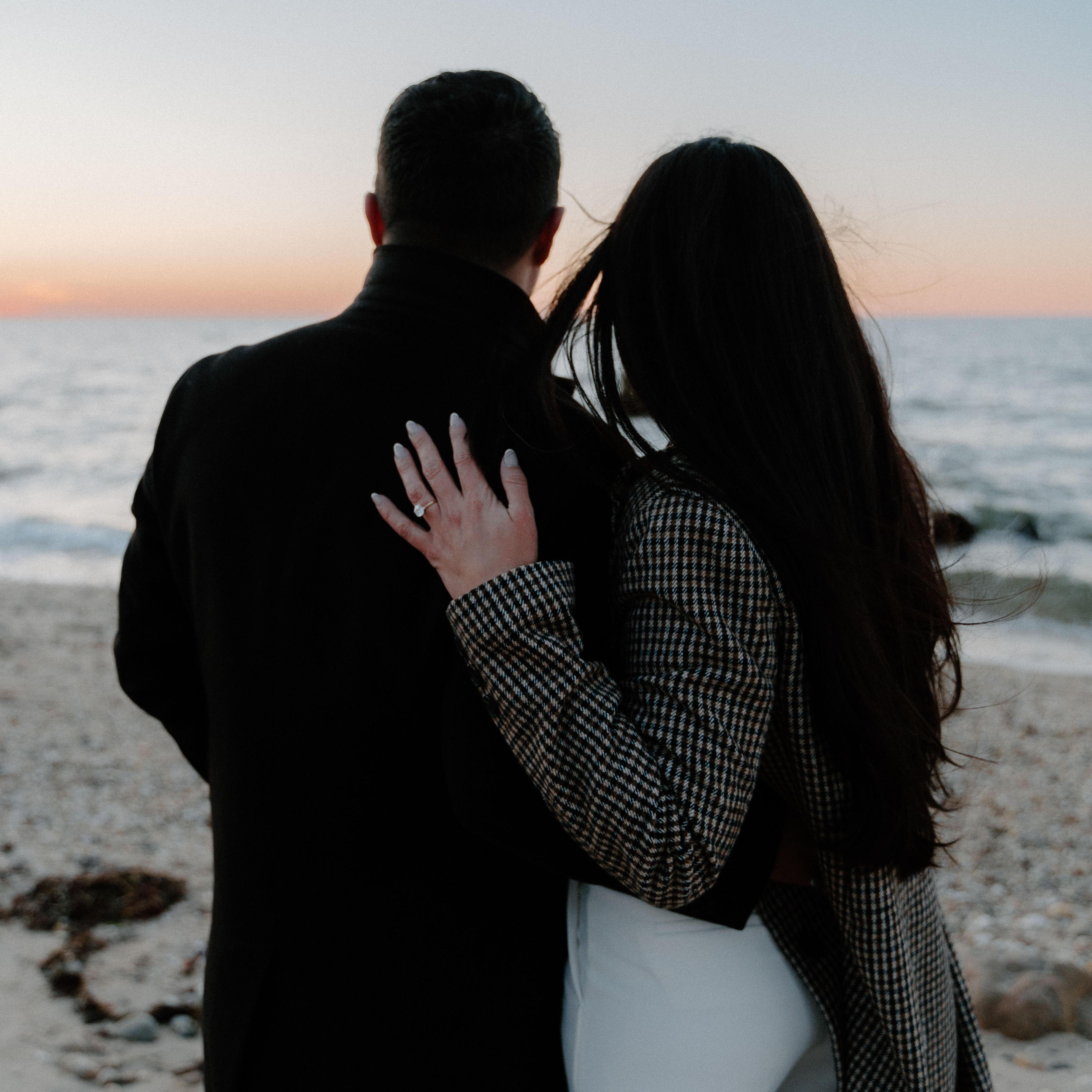 February, 2023 at North Fork Beach, Long Island