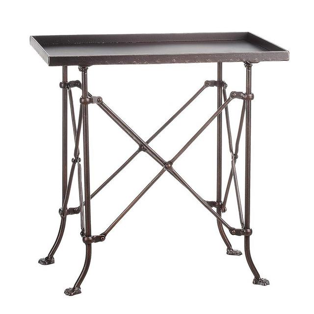 Creative Co-Op Bronze Metal Rectangle Table