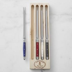 Laguiole Fondue Forks, Set of 4