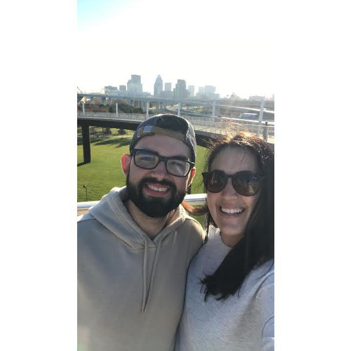 We moved to New Albany, Indiana for Ali's ultrasound program after knowing each other for  less than a year!