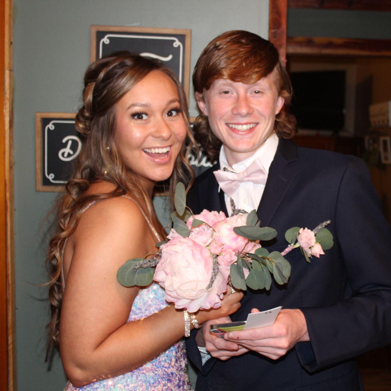 Hagan's senior prom!