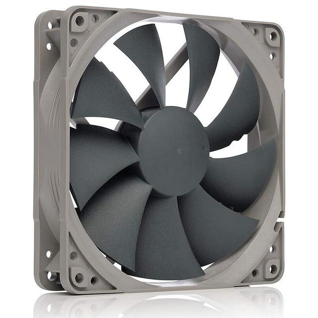 Noctua NF-P12 redux-1700 PWM, High Performance Cooling Fan, 4-Pin, 1700 RPM (120mm, Grey), Compatible with Desktop