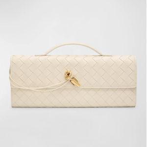 Bottega Veneta Long Andiamo Clutch Bag with Handle
