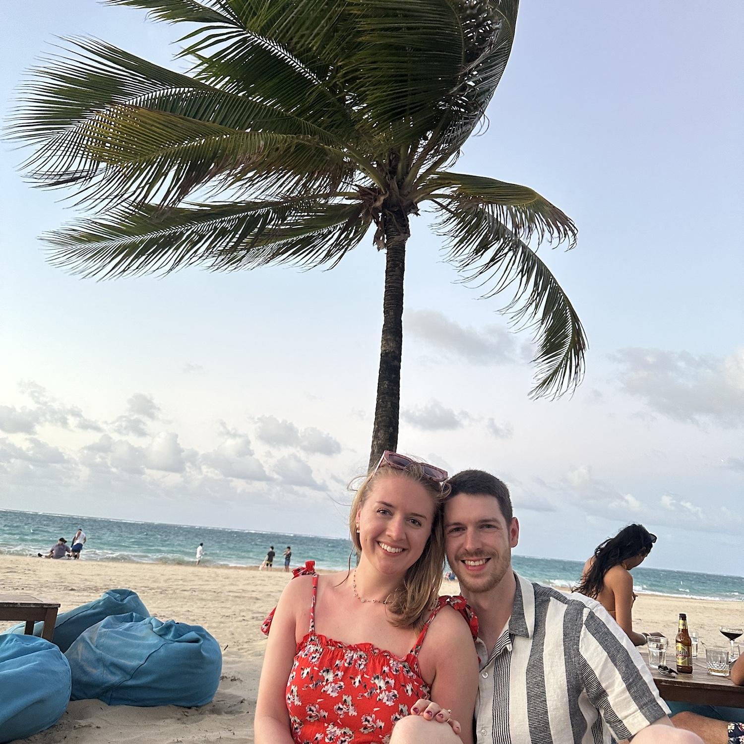 Puerto Rico with Corey and Landon.