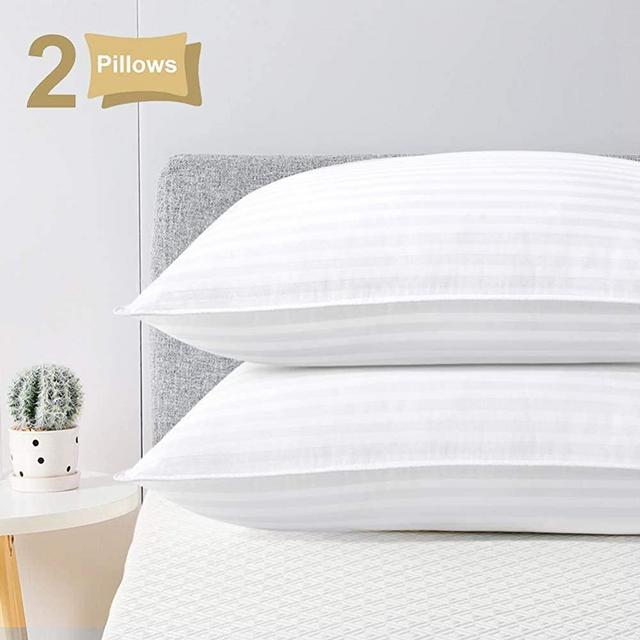 viewstar Pillows for Sleeping King Size Pillows Set of 2 with Luxury Hotel Quality, Hypoallergenic Down Alternative Bed Pillows for Back Stomach and Side Sleepers, Cooling and Breathable