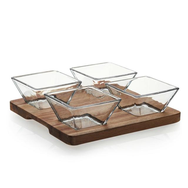Antipasto 5 Piece Condiment Server Set (Set of 5)