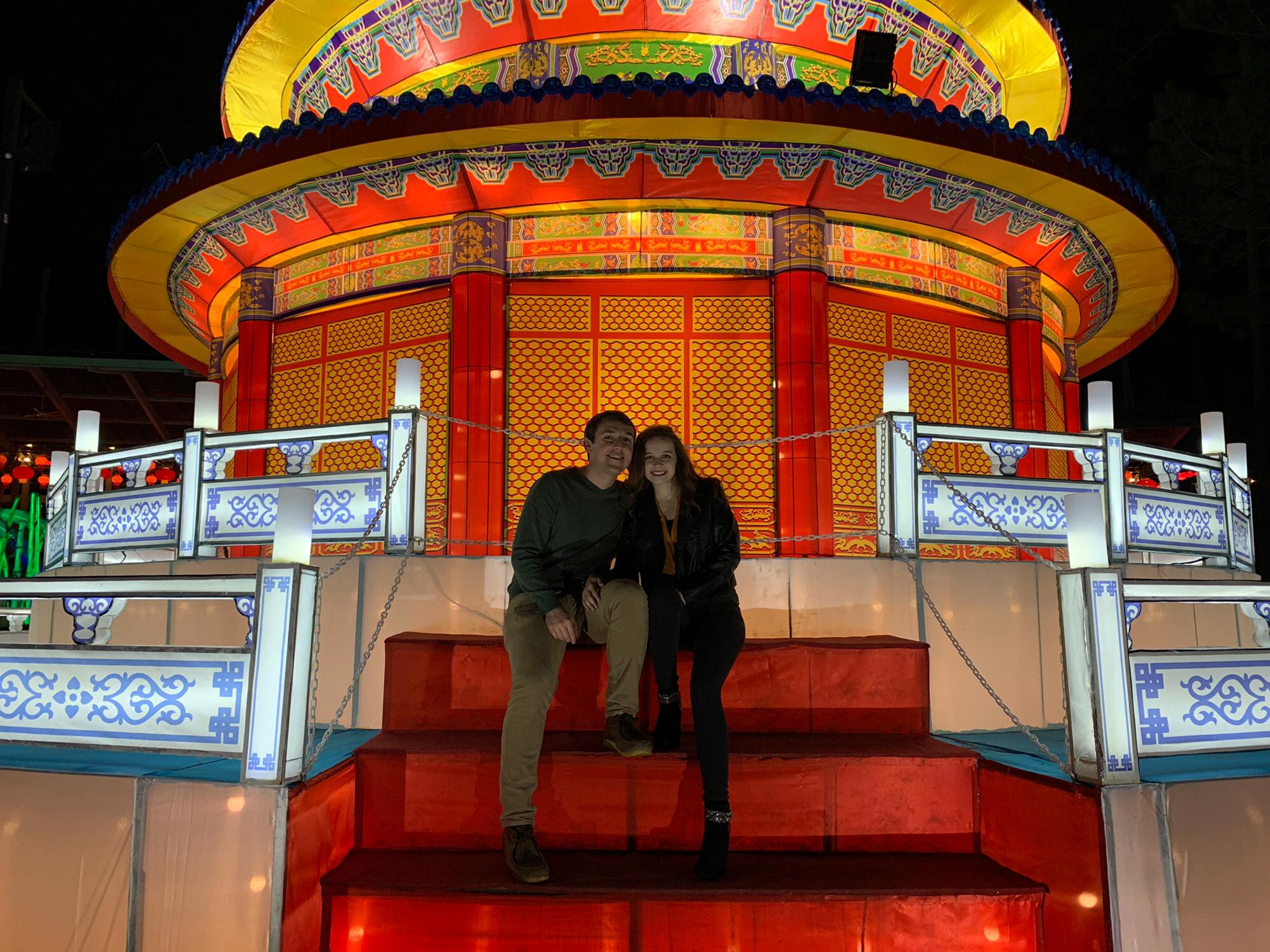 one of our favorite date nights, the Chinese Lantern Festival