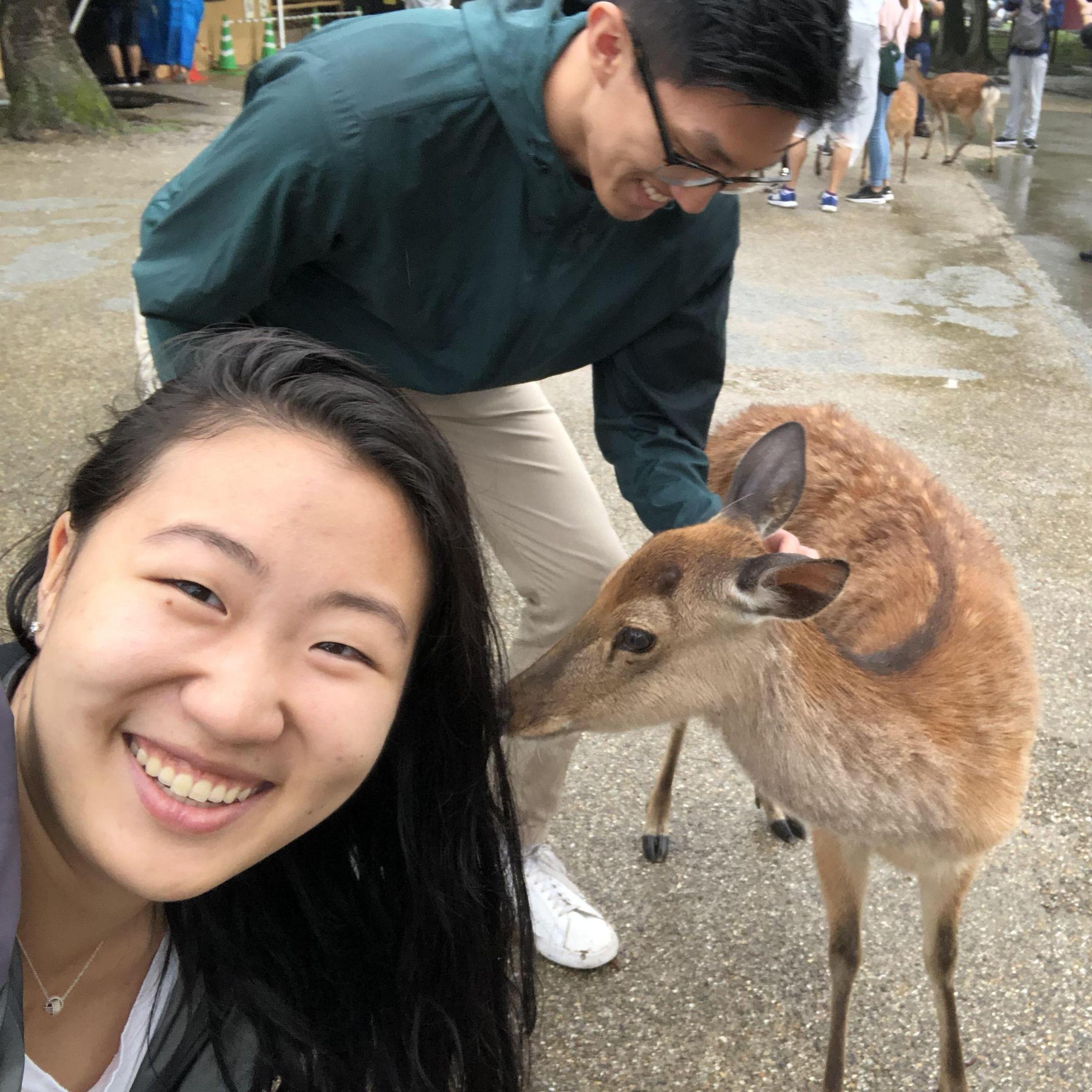 Us in Nara, Japan