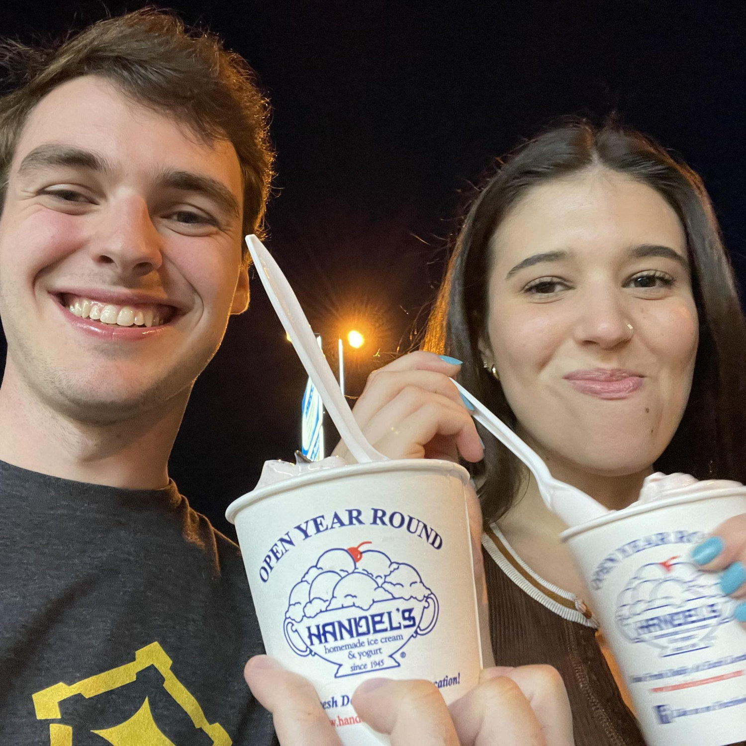 Kyle's first night in York before his Frito-Lay internship