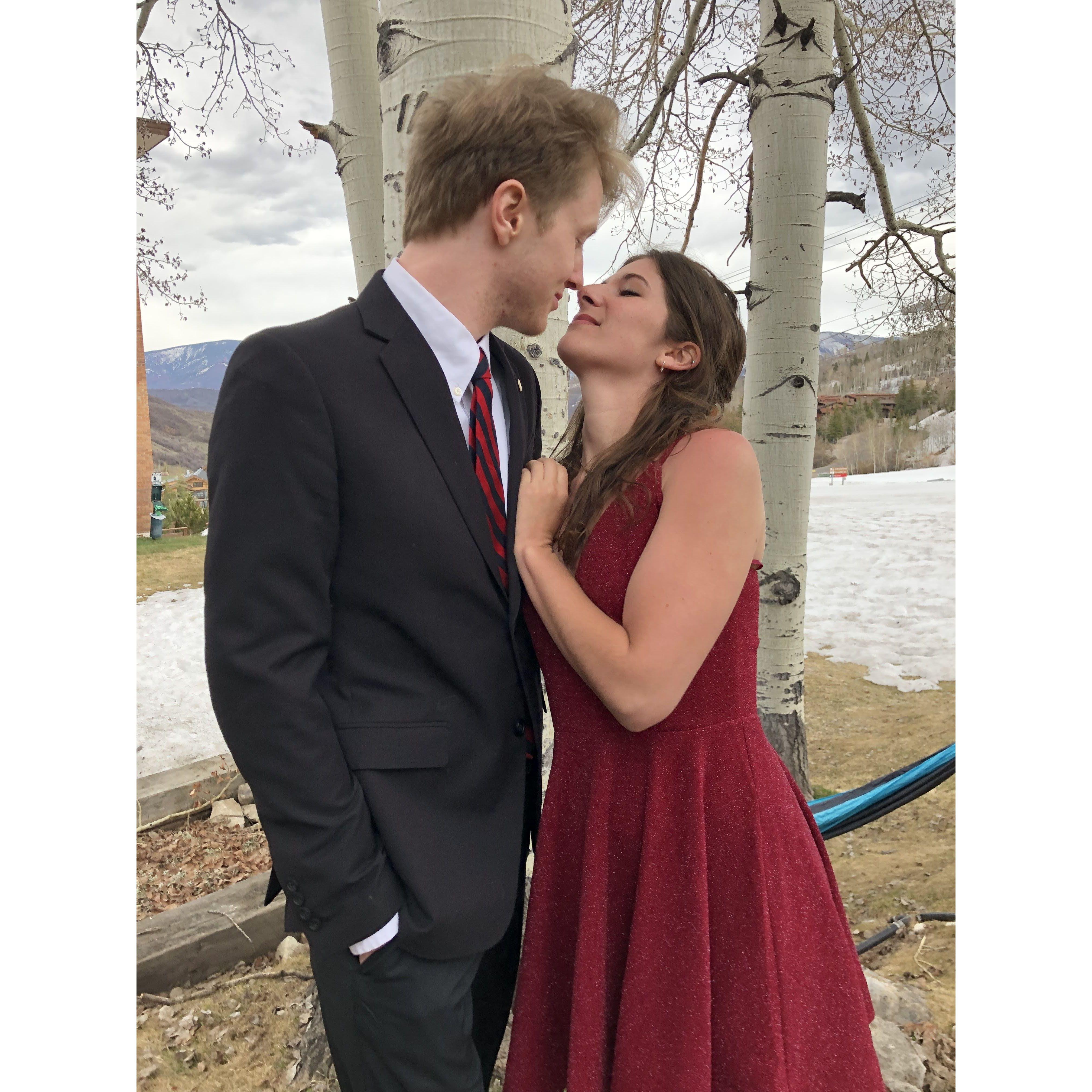 We met at CU Boulder and have been inseparable ever since!