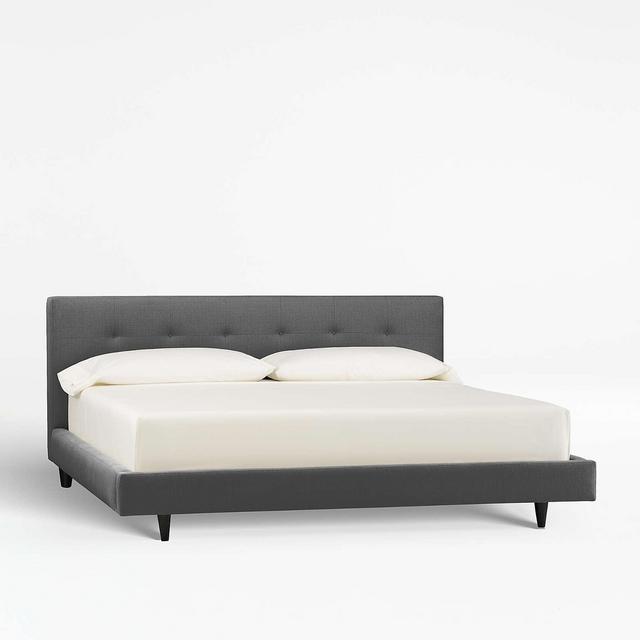 Tate California King Upholstered Bed 38"