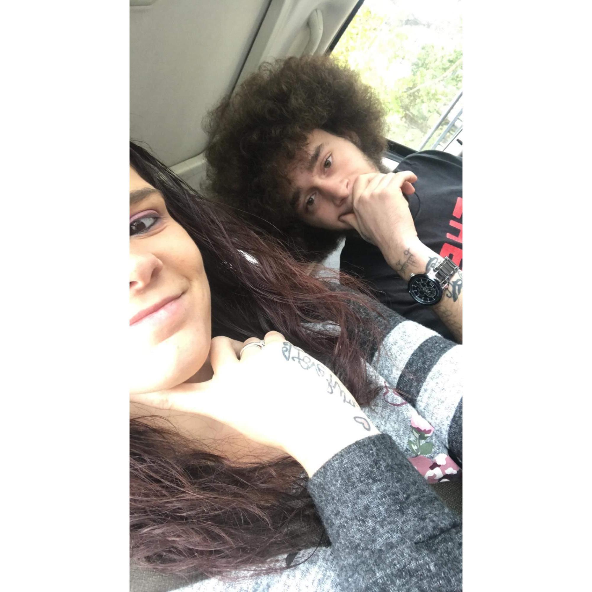 Us Thinking About What To Do For The Day!